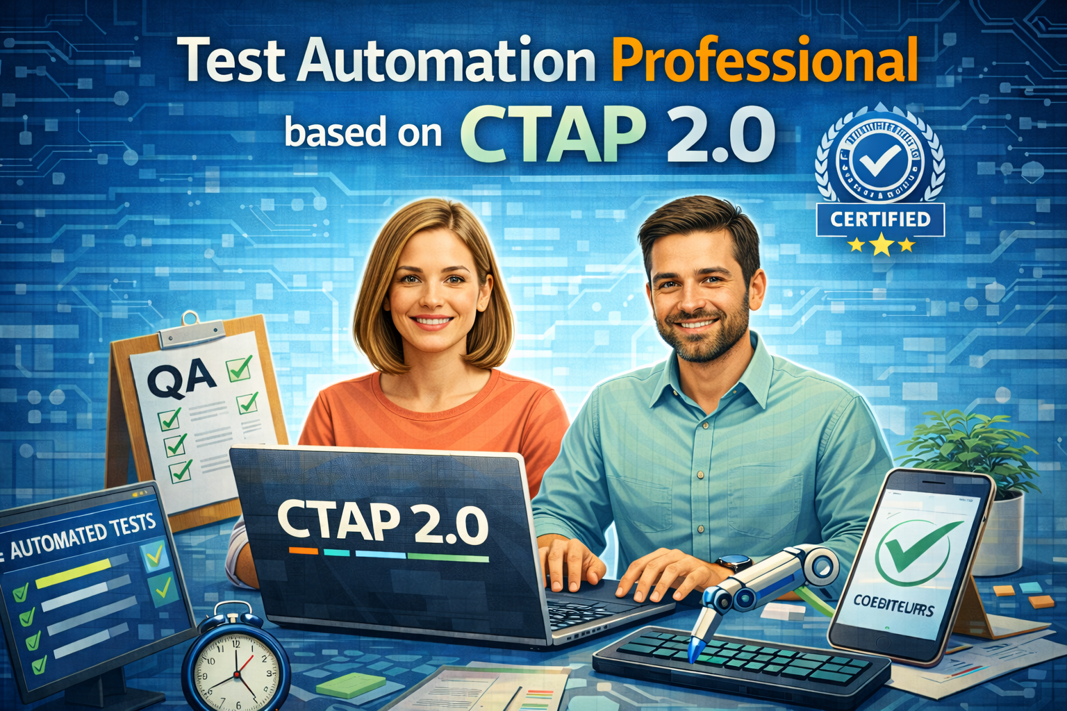 Test Automation Professional based on CTAP 2.0